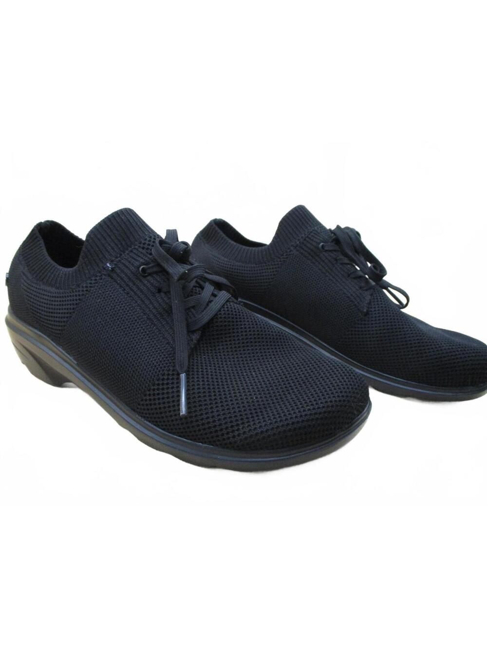 Klogs Footwear Glide Black Slip Resistant Knit Work Shoes Womens 9 Medium